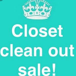 CLEAR OUT SALE ON ALL ITEMS!